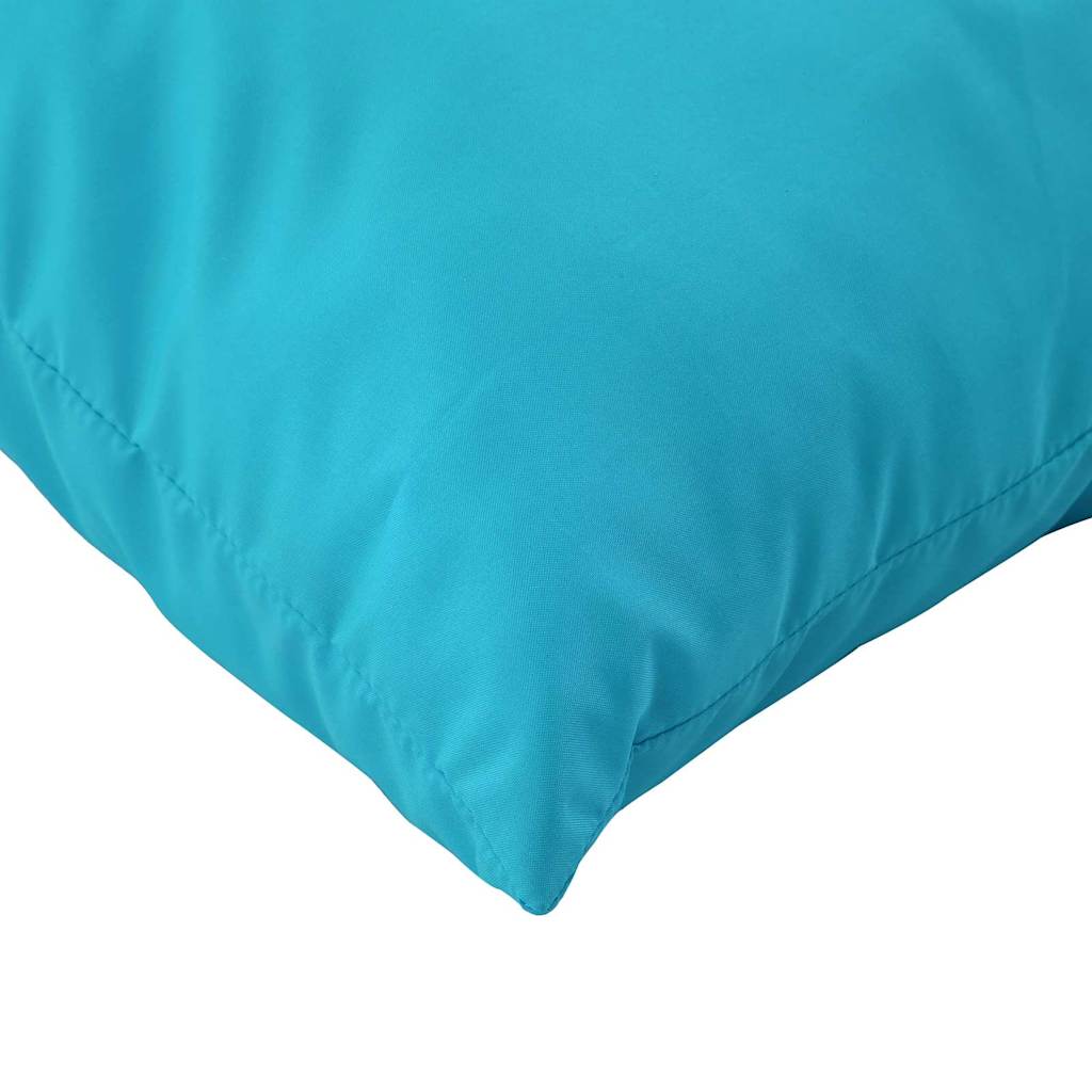 Streupillows Uni 4 pcs Türkis 50 x 50 cm Polyesterstoff