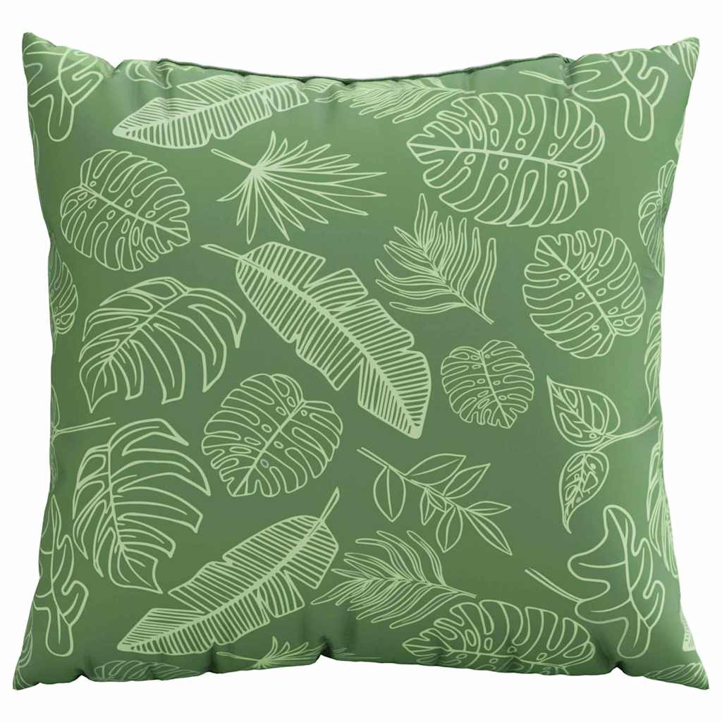 Streupillows Blatt 4 pcs Blattmuster 60 x 60 cm Polyesterstoff