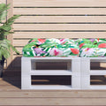 Palettenkissen Mehrfarbig 60x60x12 cm Stoff