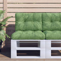 Palettenkissen Blattmuster 50x40x12 cm Stoff