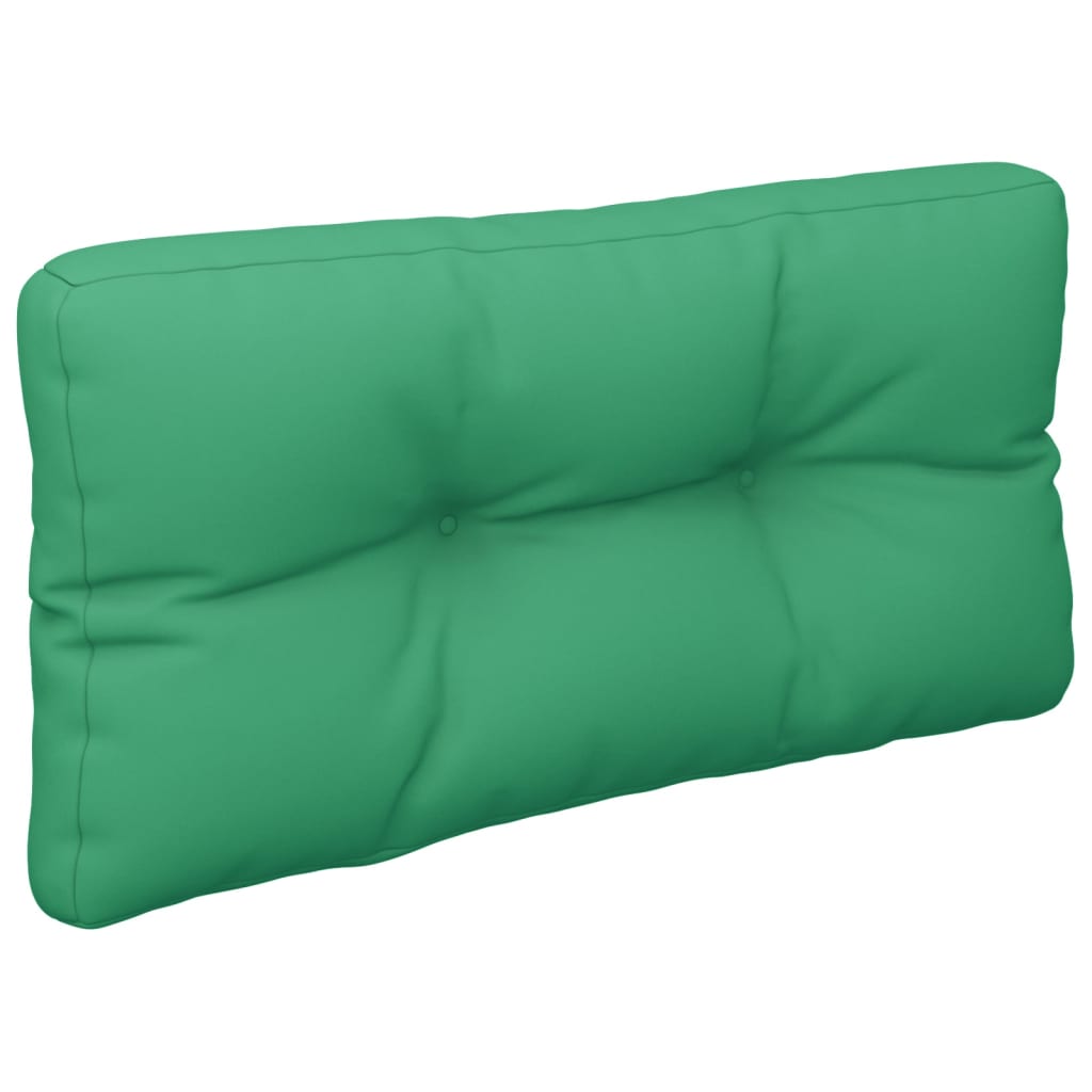Palettenkissen Grün 70x40x12 cm Stoff