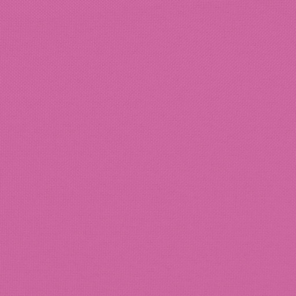 Palettenkissen Rosa 70x40x12 cm Stoff