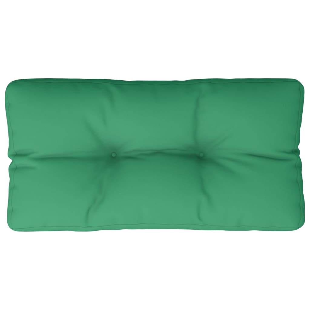 Palettenkissen Grün 80x40x12 cm Stoff