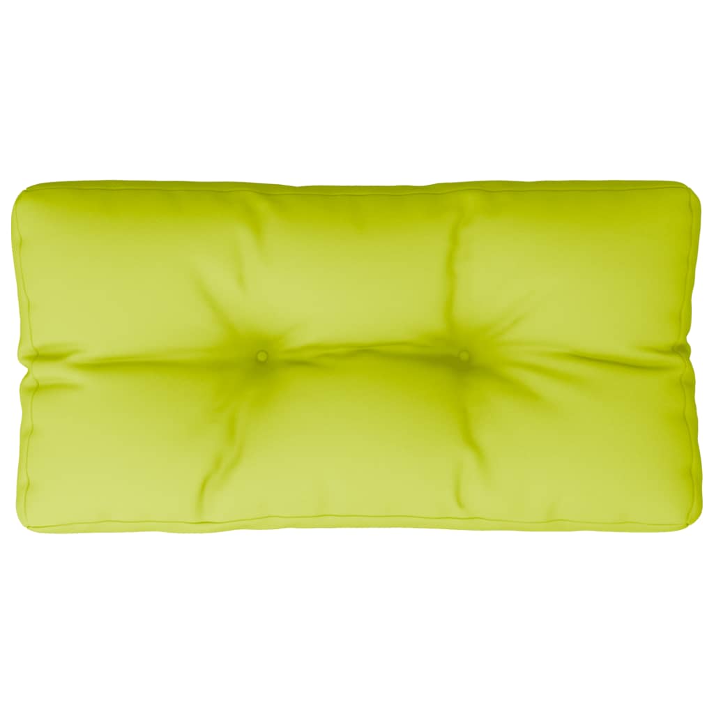Palettenkissen Knallgrün 80x40x12 cm Stoff