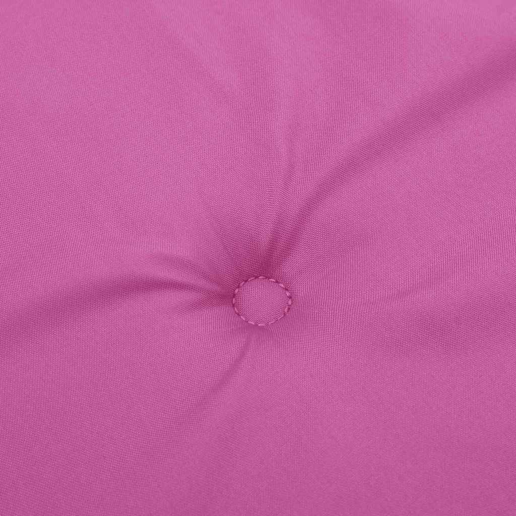 Gartenstuhl-Kissen 6 Stk. Rosa 50x50x4 cm Stoff