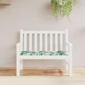 Stuhlpolster Blatt Blattmuster 100 x 50 x 3 cm Oxford-Stoff