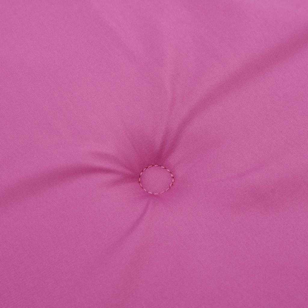 Stuhlpolster Uni Rosa 100 x 50 x 3 cm Oxford-Stoff