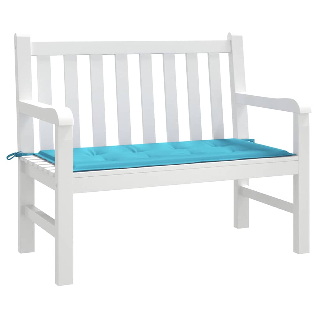 Stuhlpolster Uni Türkis 100 x 50 x 3 cm Oxford-Stoff