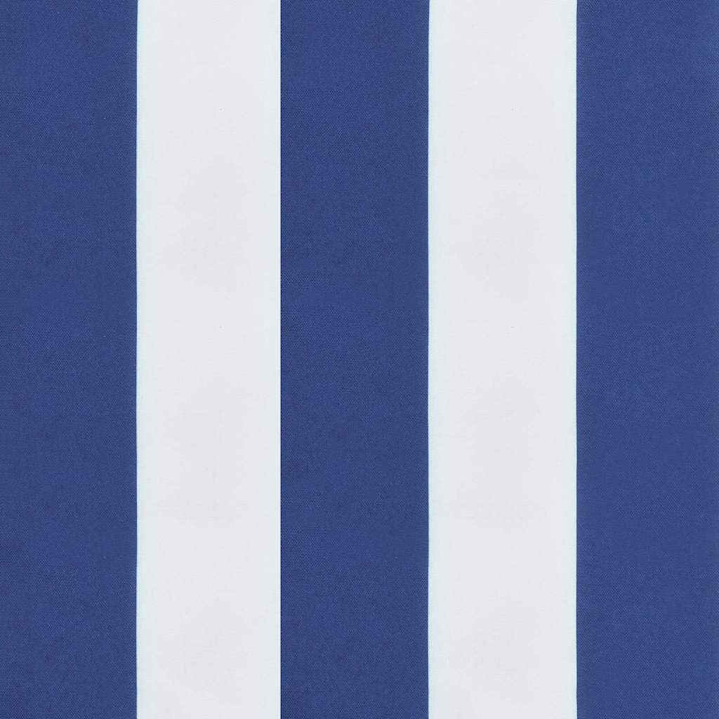 Gartenbank-Auflage Blau&Weiß Gestreift 120x50x4 Oxford-Gewebe
