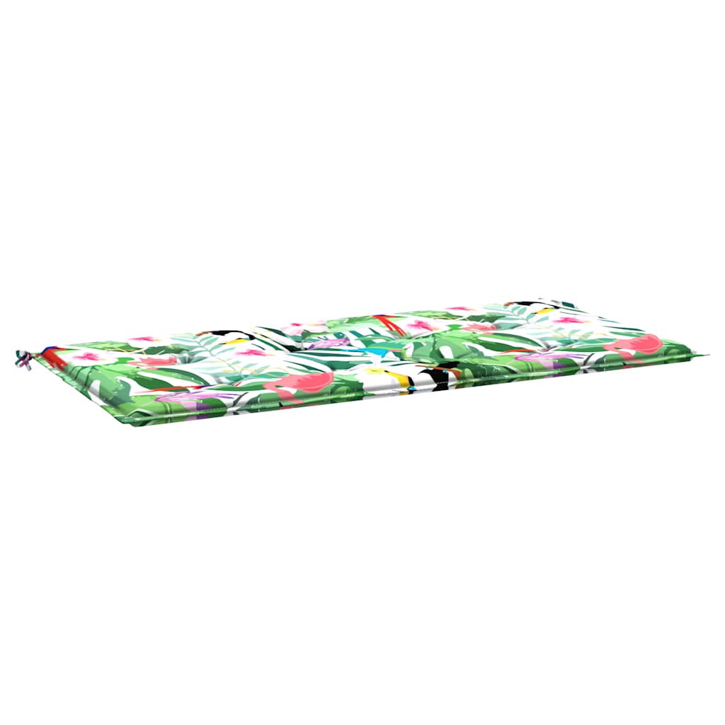 Gartenbank-Auflage Mehrfarbig 120x50x4 cm Oxford-Gewebe