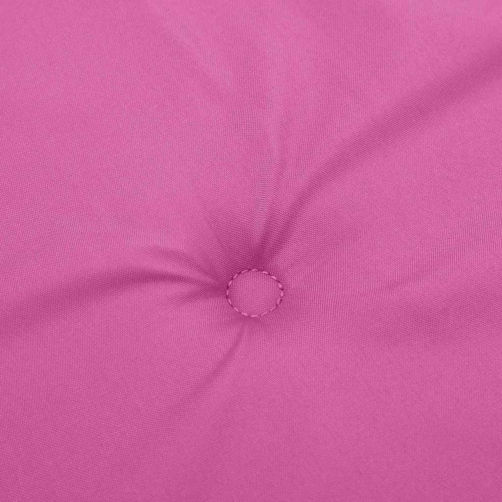 Stuhlpolster Uni Rosa 120 x 50 x 3 cm Oxford-Stoff