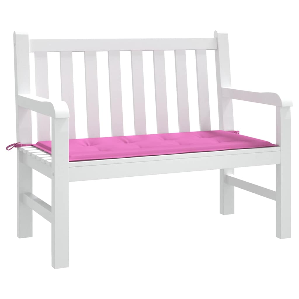 Stuhlpolster Uni Rosa 120 x 50 x 3 cm Oxford-Stoff