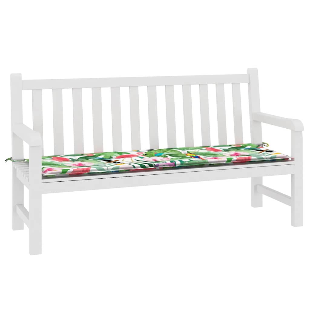 Gartenbank-Auflage Mehrfarbig 150x50x4 cm Oxford-Gewebe