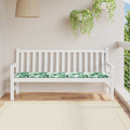 Bankpolster Blatt Blattmuster 150 x 50 x 3 cm Oxford-Stoff