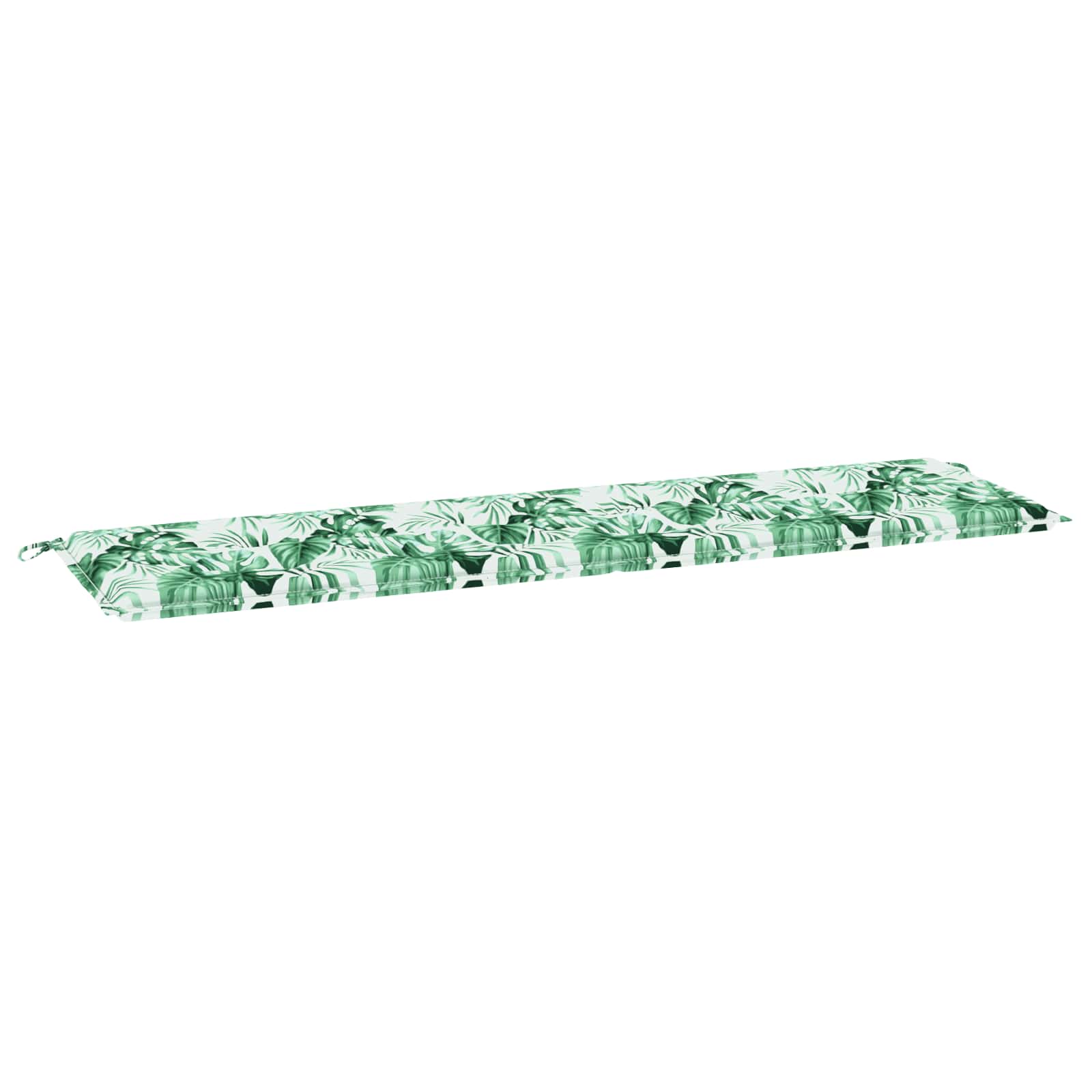 Bankpolster Blatt Blattmuster 150 x 50 x 3 cm Oxford-Stoff