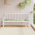 Bankpolster Floral Mehrfarbig 150 x 50 x 3 cm Oxford-Stoff