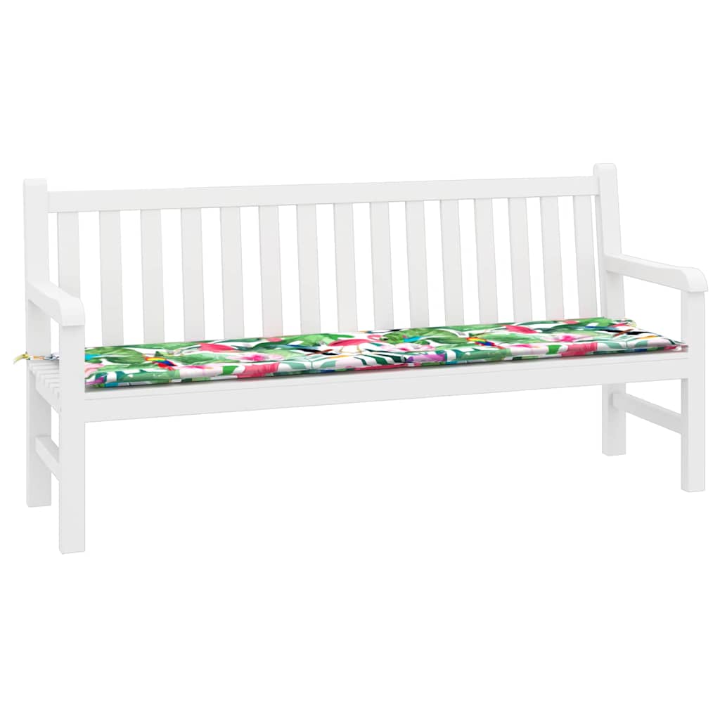 Bankpolster Floral Mehrfarbig 150 x 50 x 3 cm Oxford-Stoff