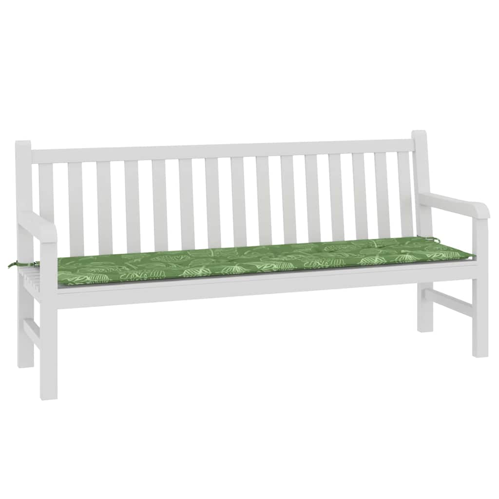Bankpolster Blatt Blattdesign 150 x 50 x 3 cm Oxford-Stoff