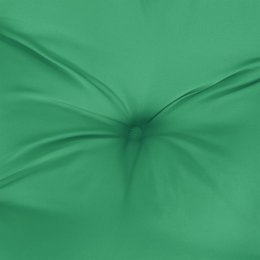 Stuhlkissen 4 Stk. Grün 40x40x7 cm Oxford-Gewebe