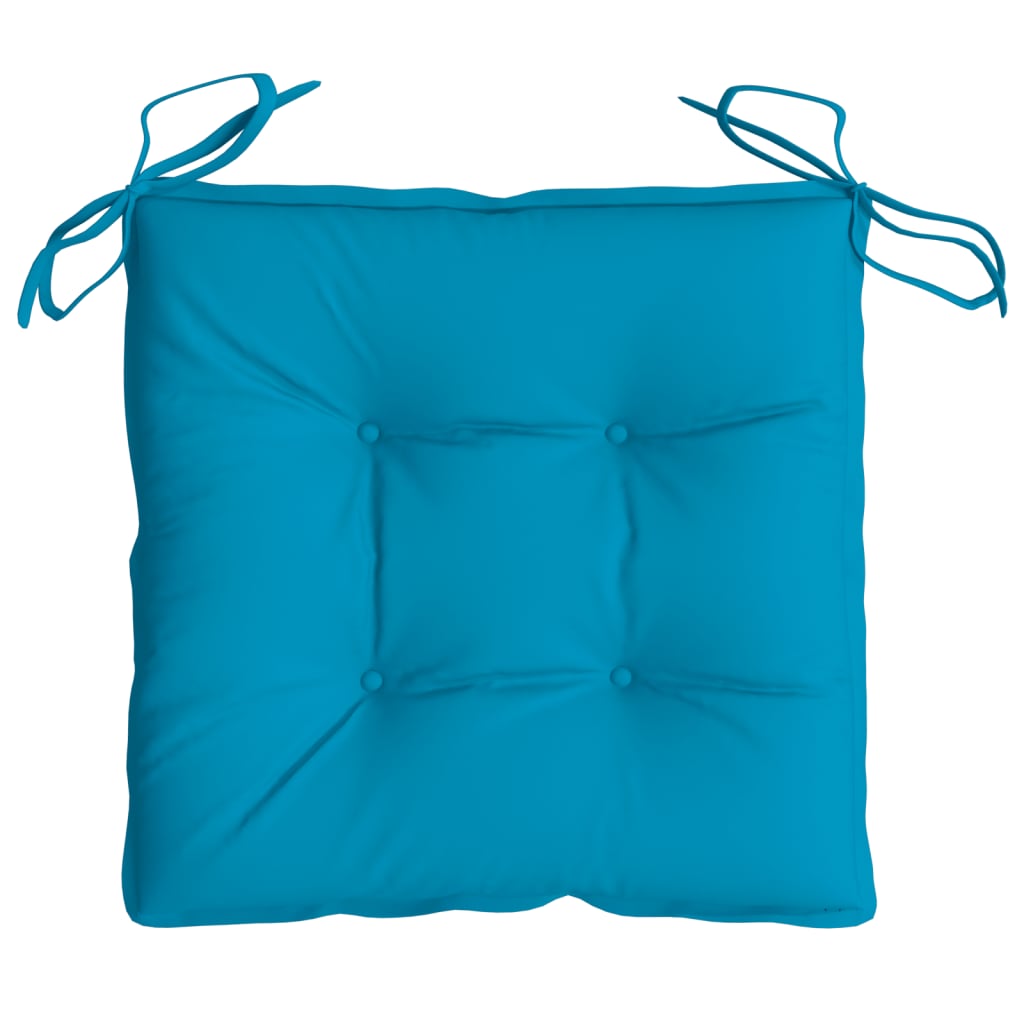 Palettenkissen 2 Stk. Hellblau 50x50x7 cm Oxford-Gewebe
