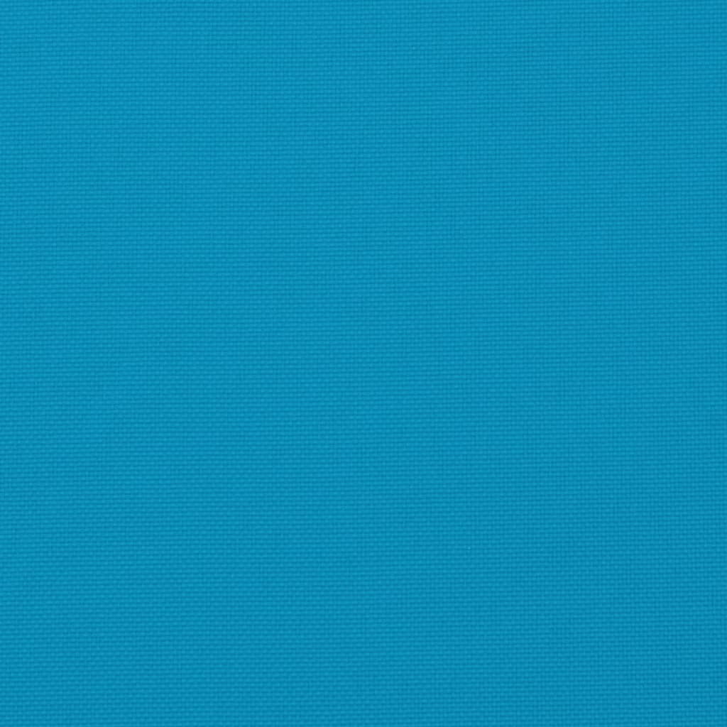Gartenbank-Auflage Hellblau 100x50x7 cm Oxford-Gewebe