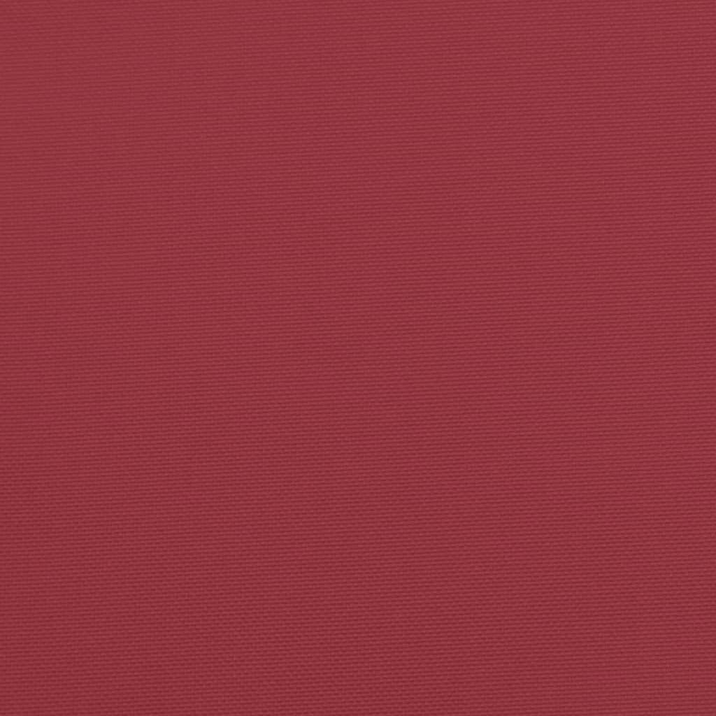 Gartenbank-Auflage Weinrot 100x50x7 cm Oxford-Gewebe