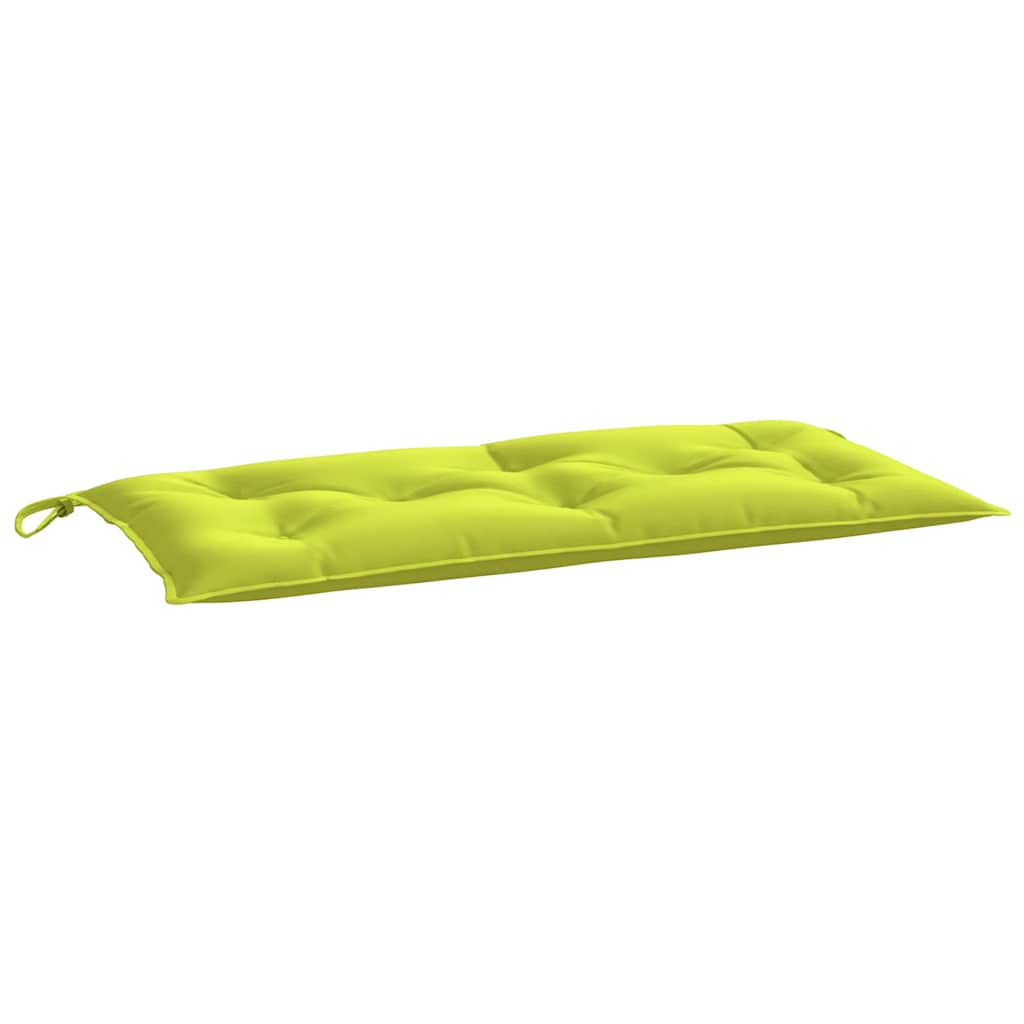 Gartenbank-Auflage Knallgrün 100x50x7 cm Oxford-Gewebe