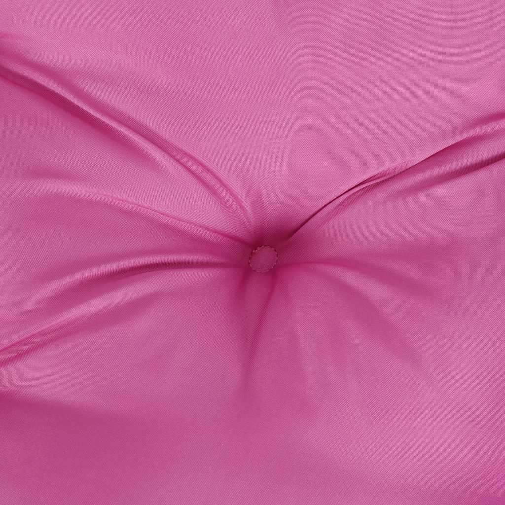 Gartenbank-Auflagen 2 Stk. Rosa 120x50x7 cm Stoff