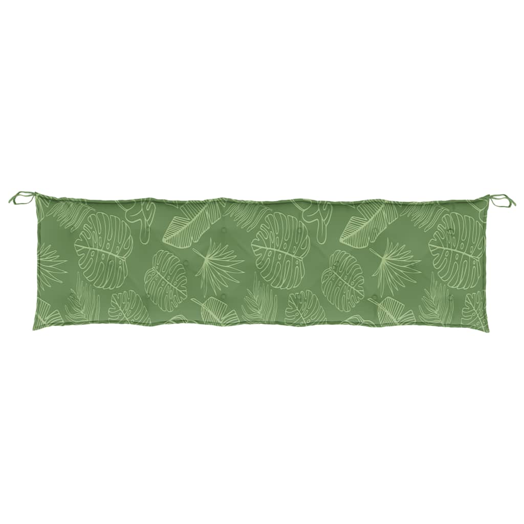Gartenbank-Auflagen 2 Stk. Bluttmuster Oxford-Gewebe