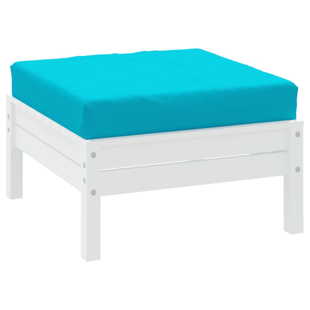 Palettenkissen Türkis 60x60x8 cm Oxford-Gewebe