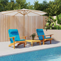 Adirondack-Auflagen 2 Stk. Hellblau Oxford-Gewebe