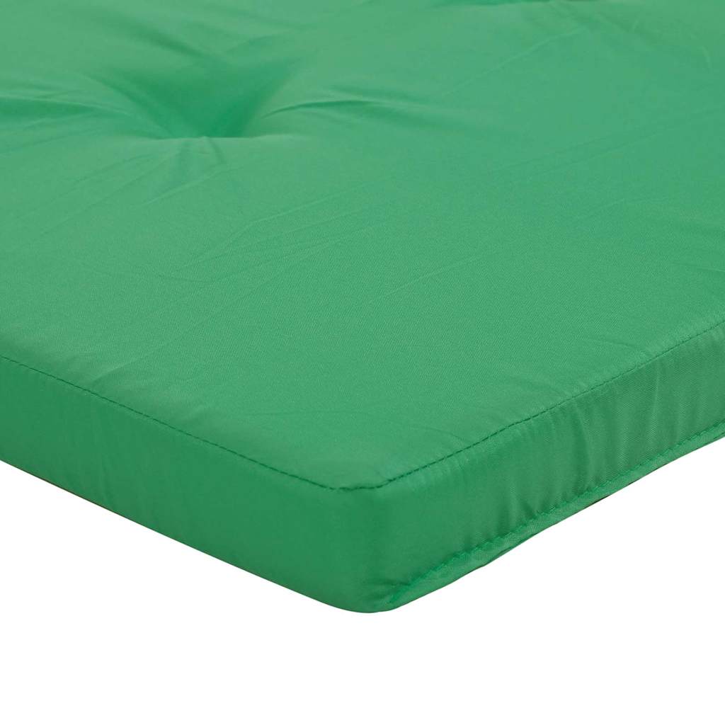 Stuhlkissen Uni 2 pcs Grün 58 x 77 x 4,5 cm Oxford-Stoff