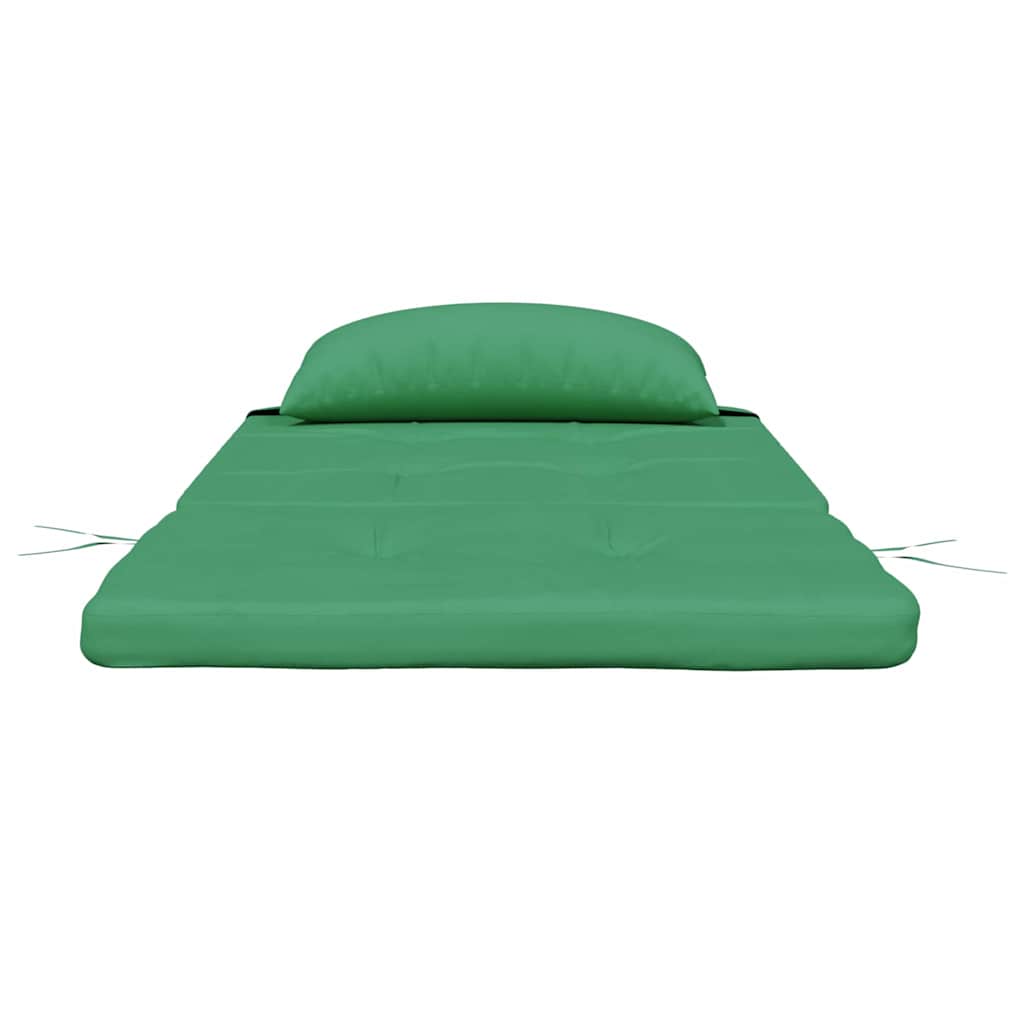 Stuhlkissen Uni 2 pcs Grün 58 x 77 x 4,5 cm Oxford-Stoff