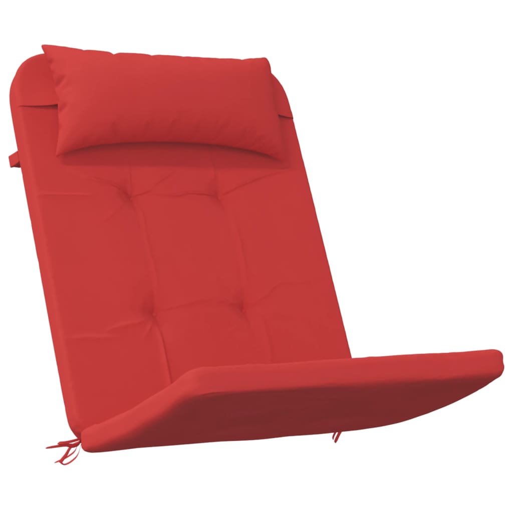 Adirondack-Auflagen 2 Stk. Rot Oxford-Gewebe