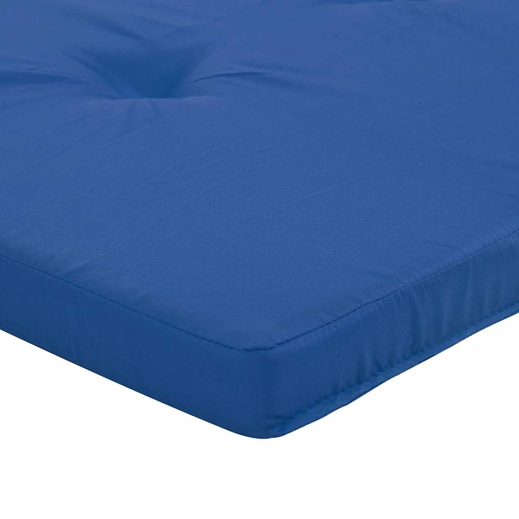Stuhlkissen Uni 2 pcs Blau 58 x 77 x 4,5 cm Oxford-Stoff