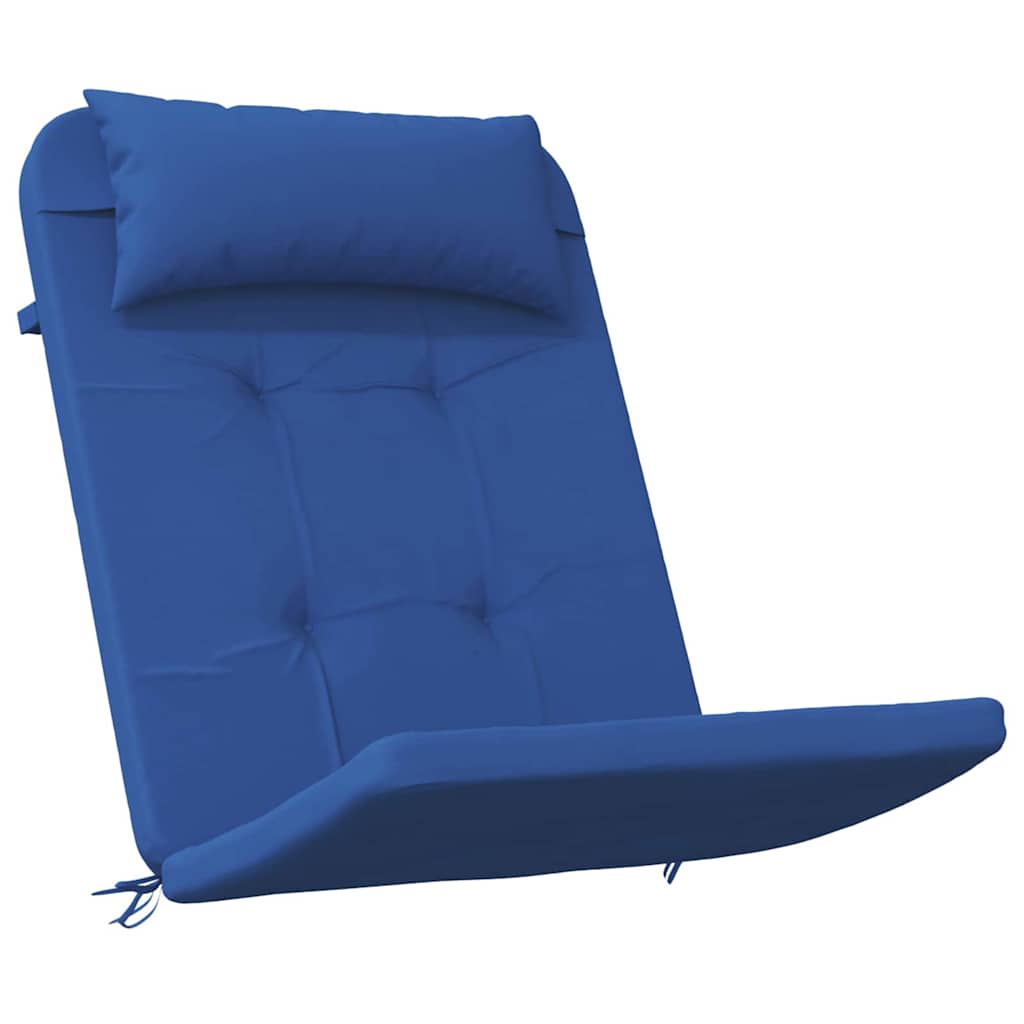 Stuhlkissen Uni 2 pcs Blau 58 x 77 x 4,5 cm Oxford-Stoff