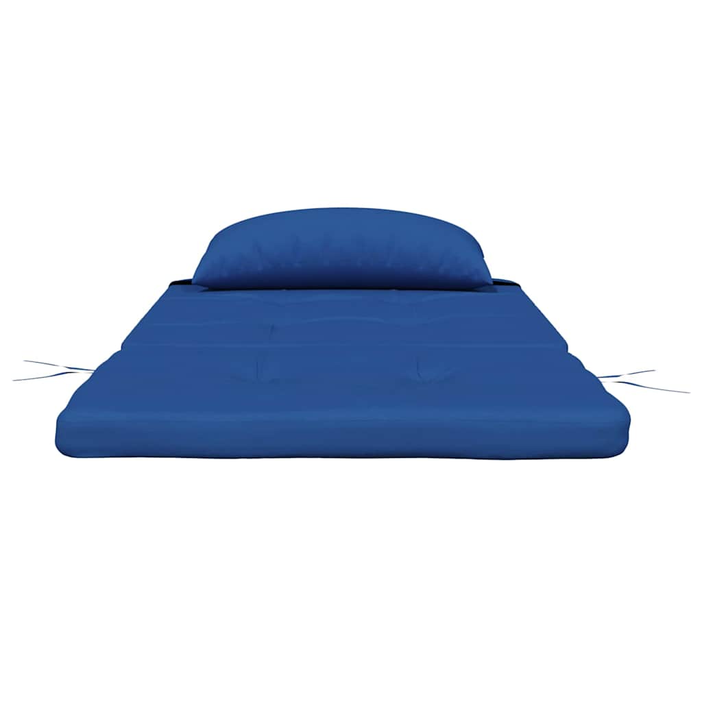 Stuhlkissen Uni 2 pcs Blau 58 x 77 x 4,5 cm Oxford-Stoff