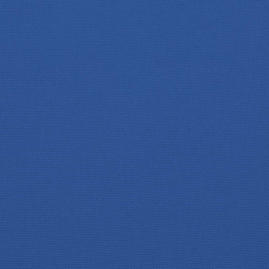 Stuhlkissen Uni 2 pcs Blau 58 x 77 x 4,5 cm Oxford-Stoff