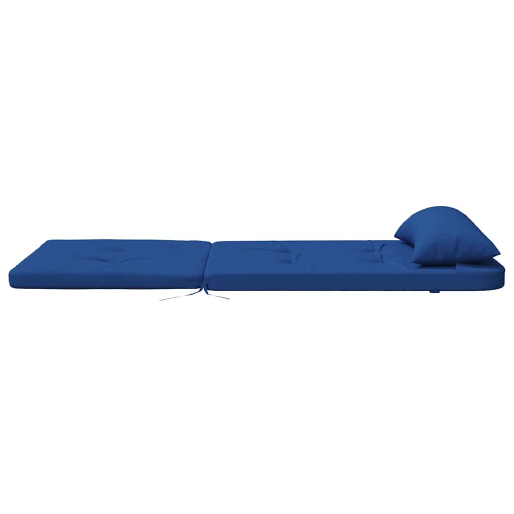 Stuhlkissen Uni 2 pcs Blau 58 x 77 x 4,5 cm Oxford-Stoff