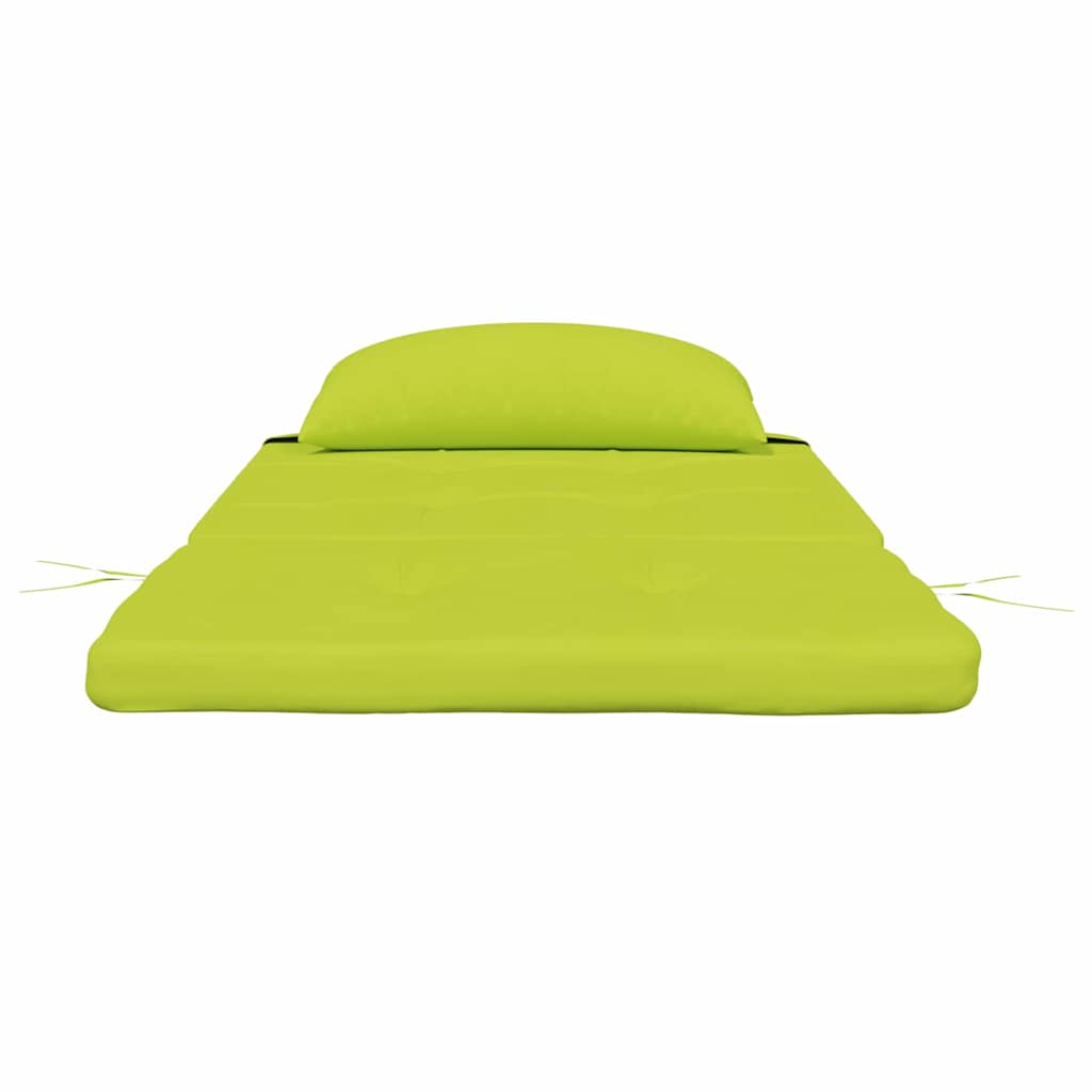 Stuhlkissen Uni 2 pcs Hellgrün 58 x 77 x 4,5 cm Oxford-Stoff