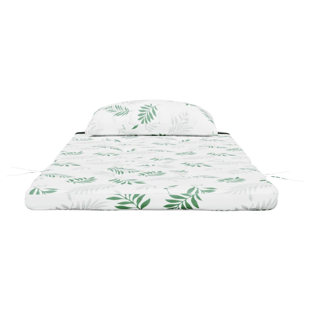 Adirondack-Auflagen 2 Stk. Blattmuster Oxford-Gewebe