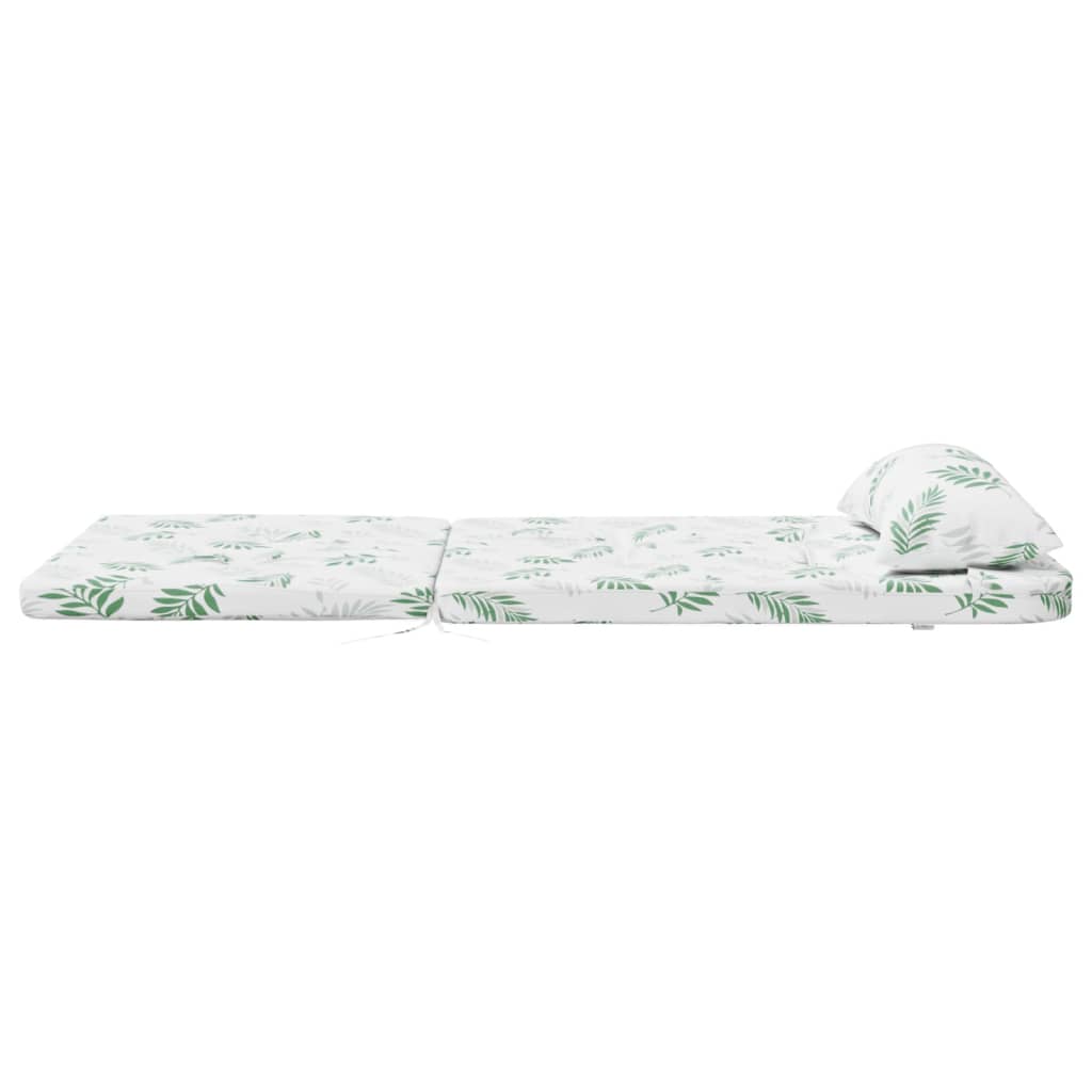 Adirondack-Auflagen 2 Stk. Blattmuster Oxford-Gewebe