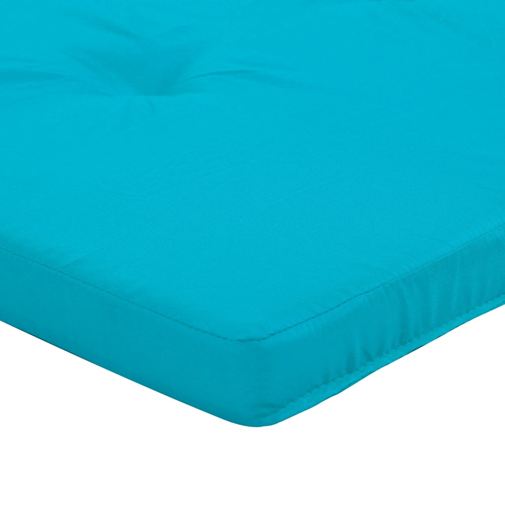 Stuhlkissen Uni 2 pcs Türkis 58 x 77 x 4,5 cm Oxford-Stoff