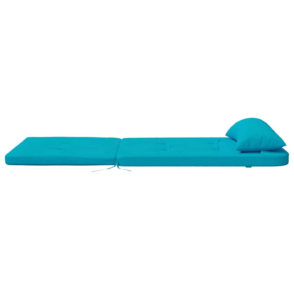 Stuhlkissen Uni 2 pcs Türkis 58 x 77 x 4,5 cm Oxford-Stoff