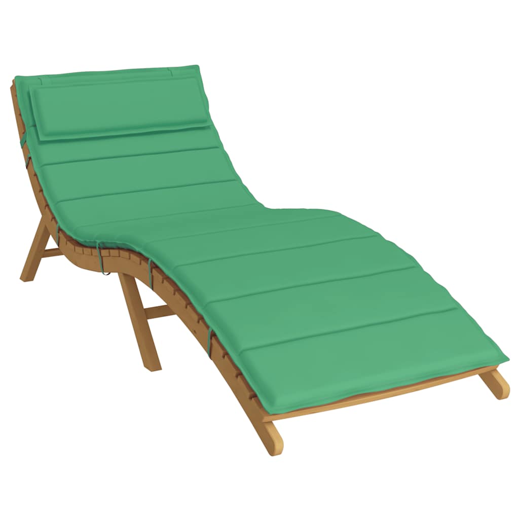 Sonnenliegen-Auflage Grün 180x60x4 cm Oxford-Gewebe