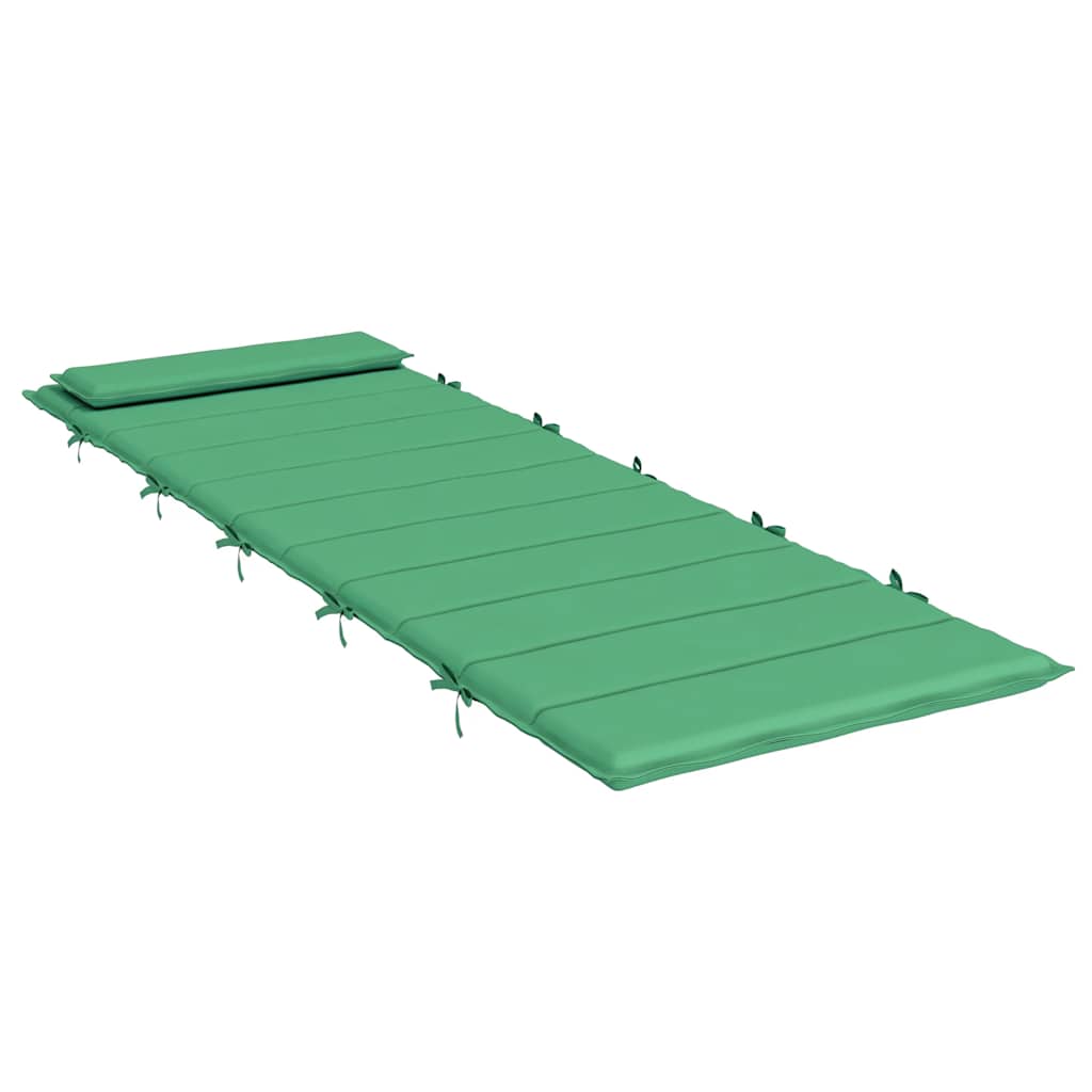 Sonnenliegen-Auflage Grün 180x60x4 cm Oxford-Gewebe
