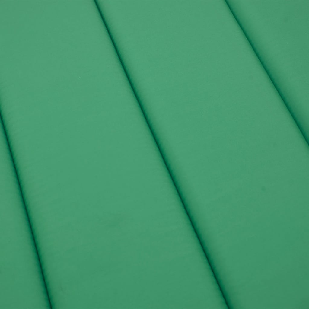 Sonnenliegen-Auflage Grün 180x60x4 cm Oxford-Gewebe