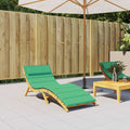 Sonnenliegen-Auflage Grün 180x60x4 cm Oxford-Gewebe