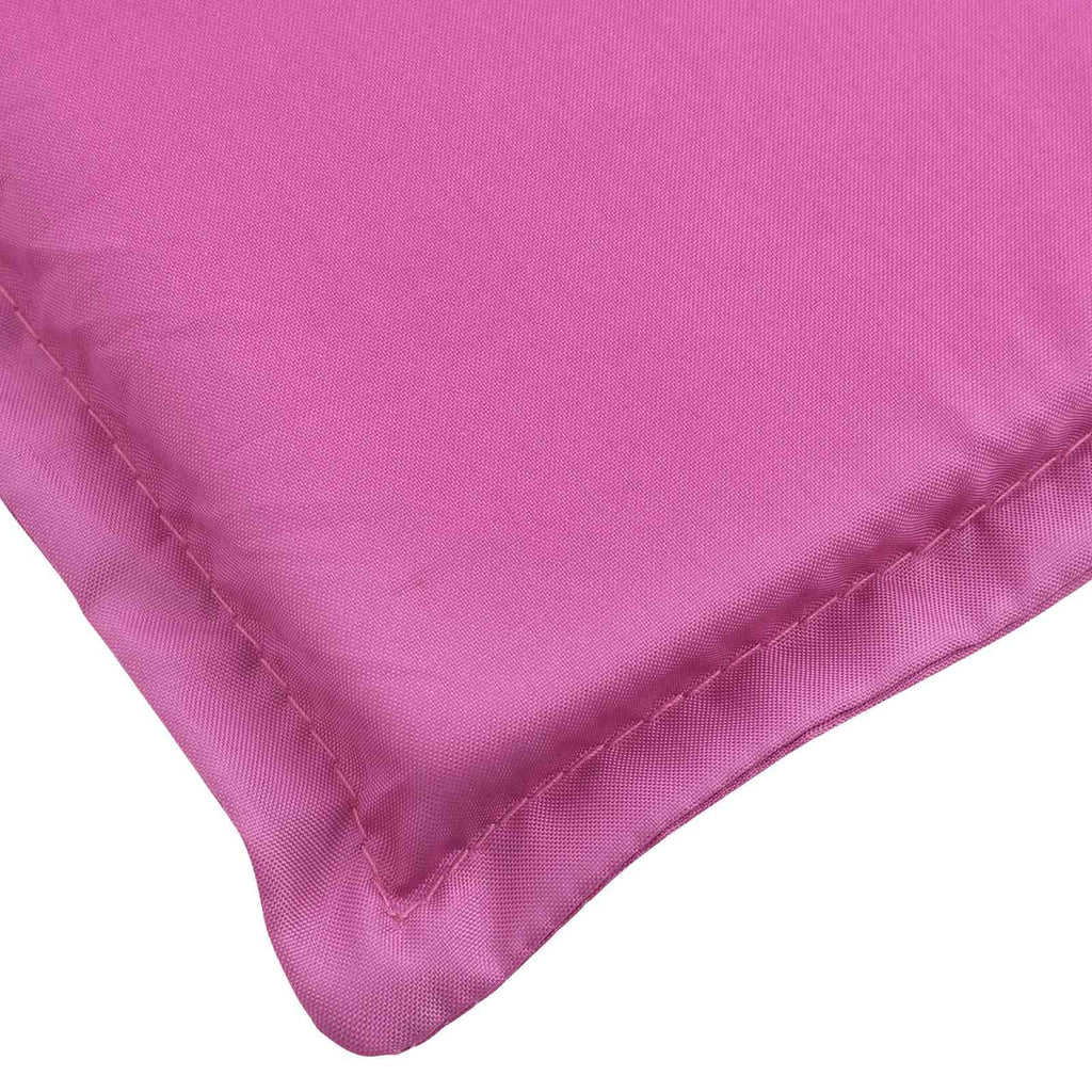 Sonnen-Lounger Kissen Rosa 180 x 60 x 4 cm Oxford-Stoff