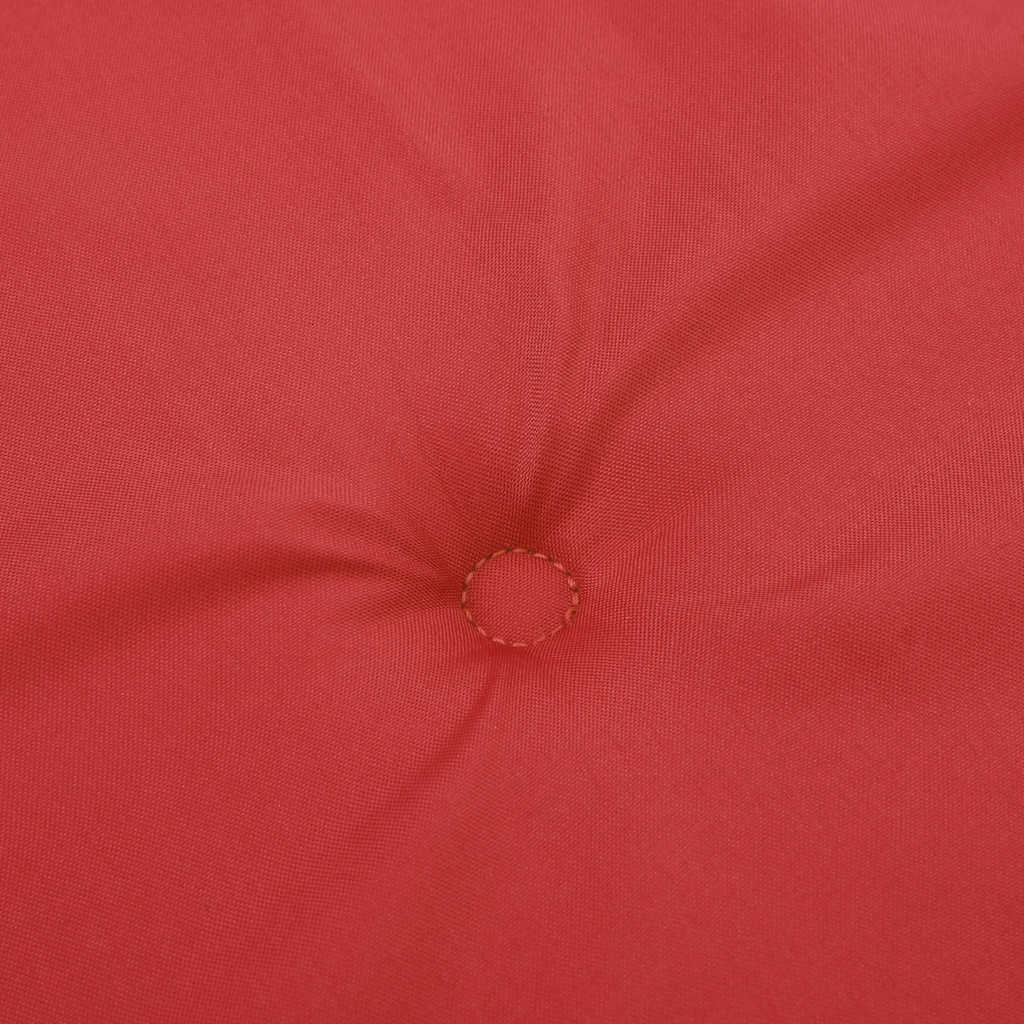 Hochlehner-Auflagen 2 Stk. Rot Oxford-Gewebe